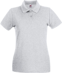 227535-EC Majica FOL Polo ženska Lady-fit Premium KR siva XL P36