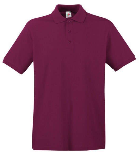 227538-EC Majica FOL Polo ženska Lady-fit Premium KR bordo crvena XS P36 NETTO