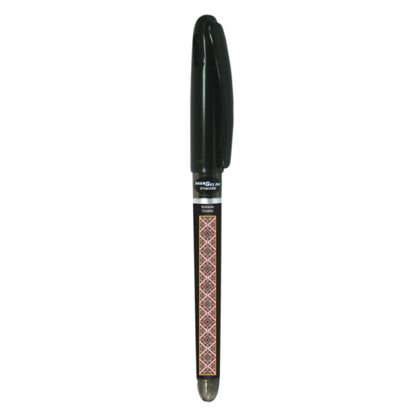 227642-EC Gel pen 0,7 PENTEL EnerGel Tradio Ethno Croatia Konavle crna