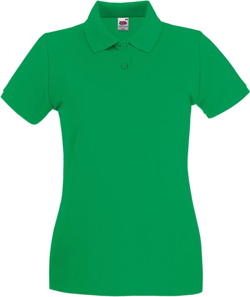 228111-EC Majica FOL Polo ženska Lady-fit Premium KR kelly g. zelena M P36