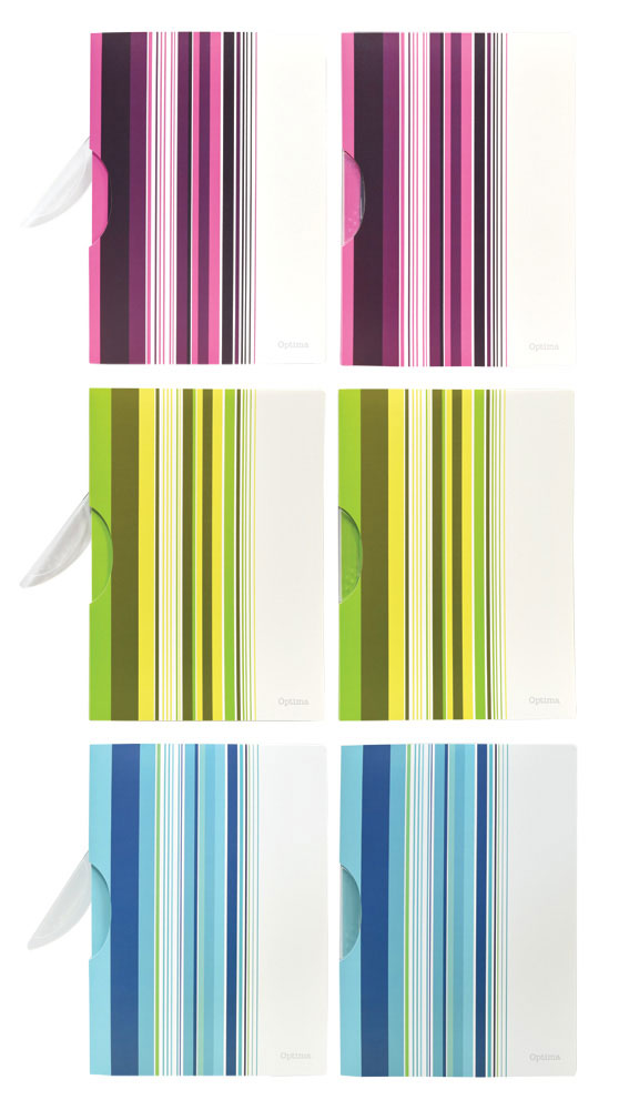 228304-EC Fascikl pvc CLIP SWING mehanika A4 OPTIMA sort.boja Likey 120351 P12/120