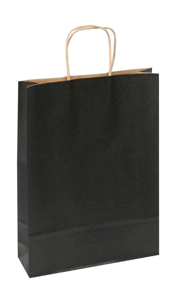 228365-EC Vrećica XL natron-ručka crna 75229 31x11x42cm  P10/250