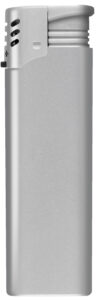 228523-EC Upaljač Atomic F2 Turbo srebrni 3770508 mat P50/1000