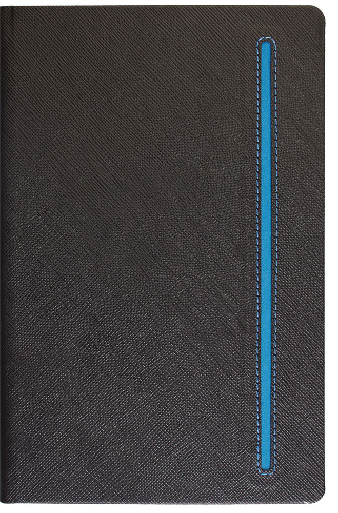 228725-EC Notes TEXTURE BLACK A5 14x21 crno-plavi 991.014.20 P1/20