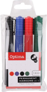 228797-EC Marker perm. OPTIMA MB16 3mm okrugli vrh 4/1 120934 bls P12/144