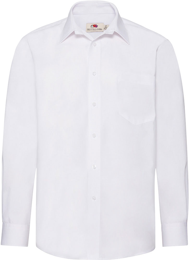 229169-EC Košulja FOL DR 115g Poplin Shirt bijela S P12 NETTO