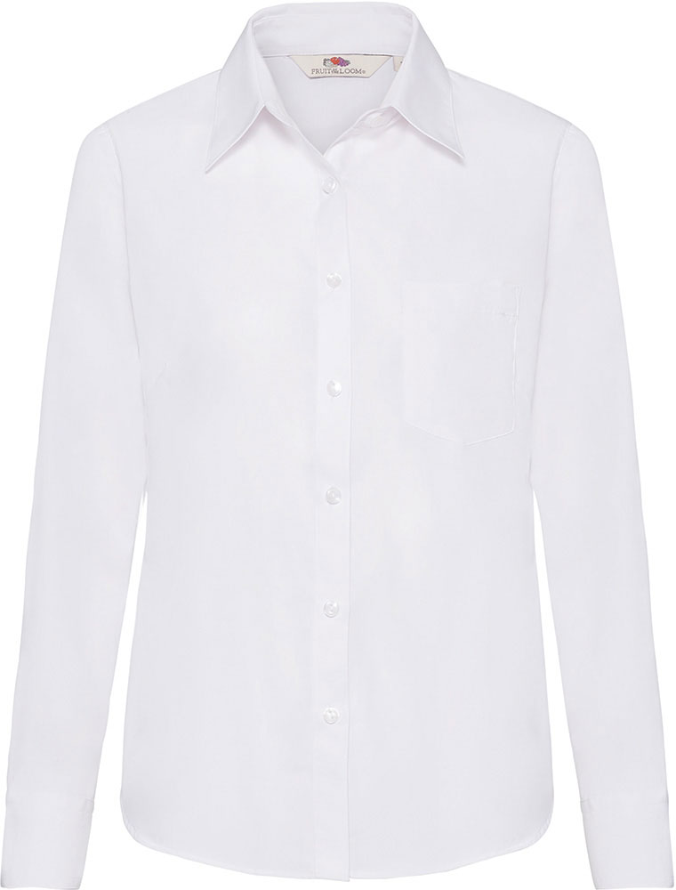 229175-EC Košulja FOL DR 135g Lady fit Poplin Shirt bijela 2XL P12 NETTO