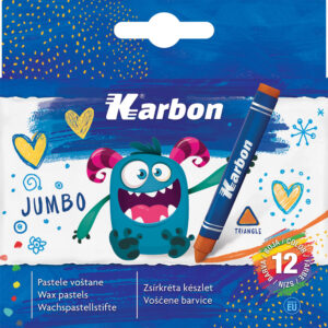 230177-EC Pastele voštane jumbo KARBON 12/1 trobridne P120