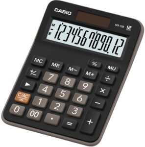 230251-EC Kalkulator CASIO MX-12B-W crni bls P10/100