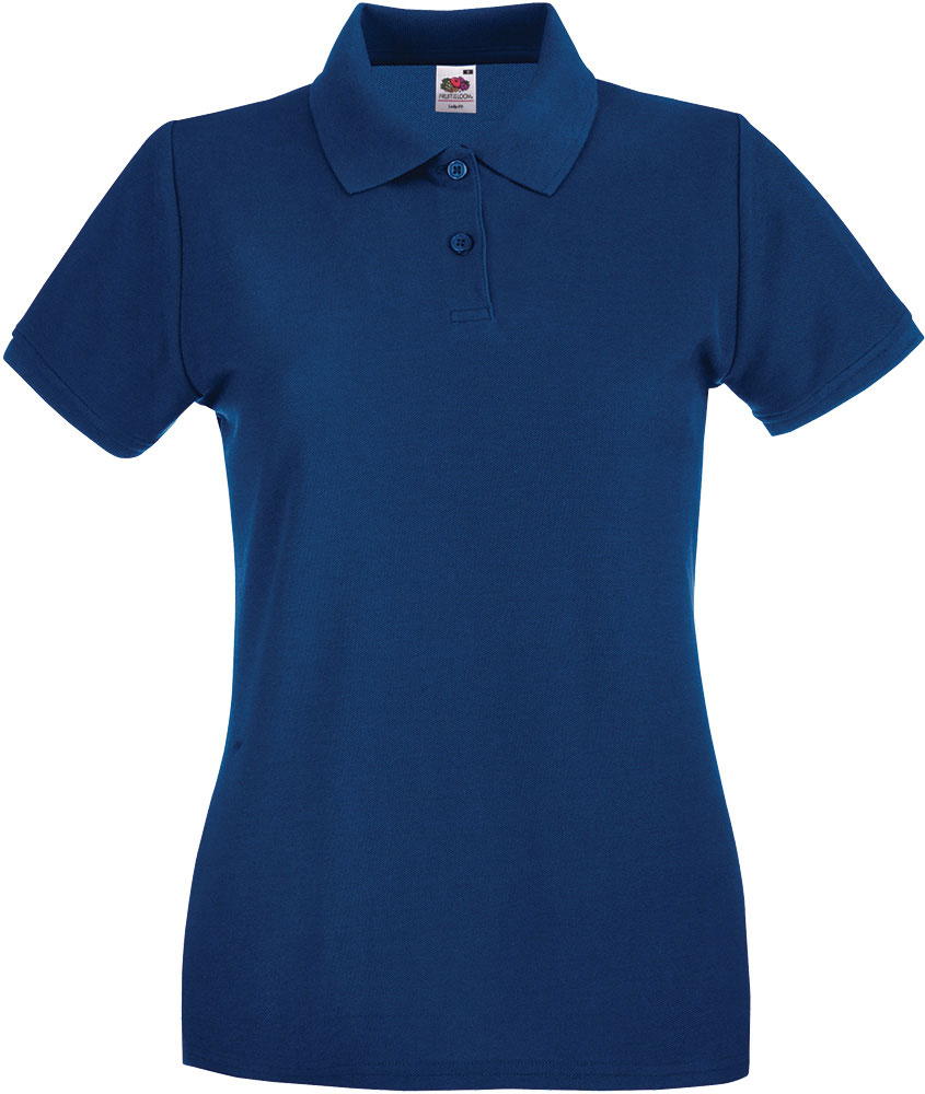 230346-EC Majica FOL Polo ženska Lady-fit Premium navy plava S P36
