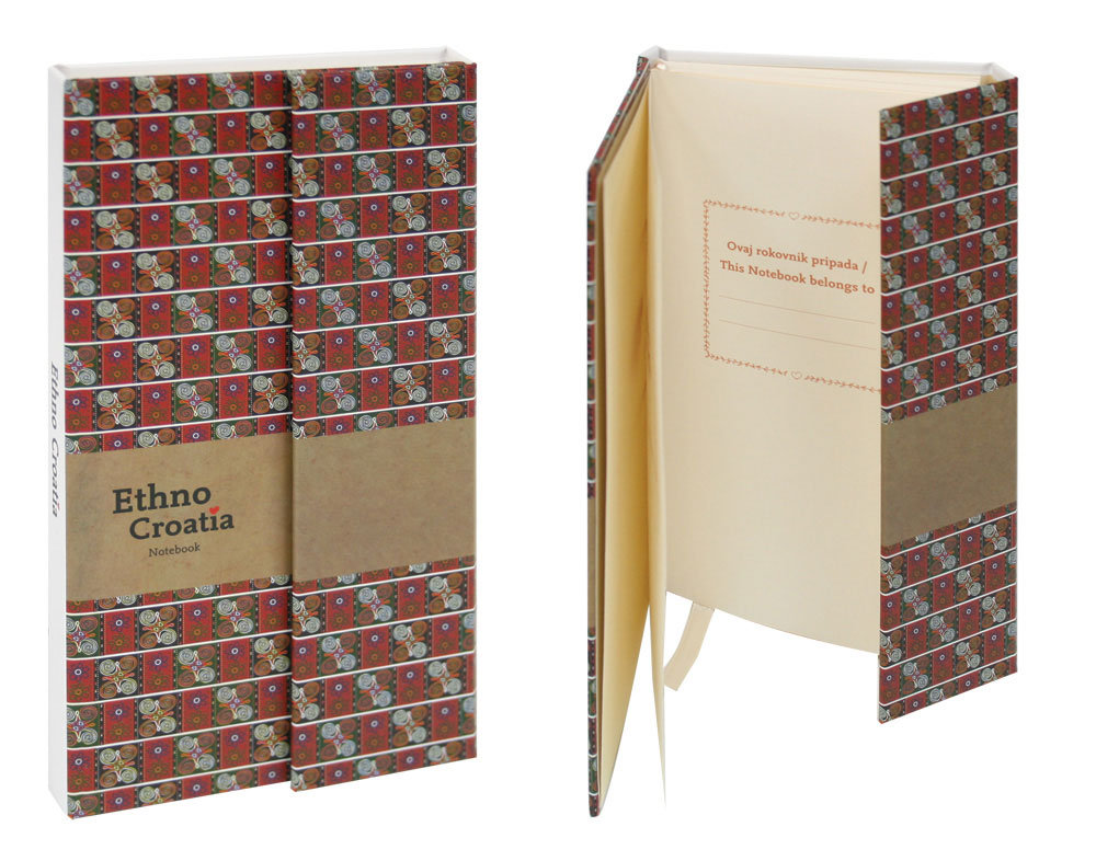 230482-EC Rokovnik s magnetom Ethno Croatia Ravni kotari P100 NETTO