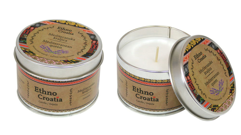 230504-EC Svijeća mirisna 115g Mediteranska kraljica Ethno Croatia P36