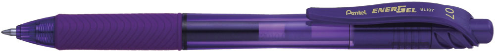 230668-EC Gel pen 0,7 PENTEL EnerGel BL-107-V ljubičasti P12/576