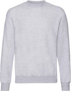 231248-EC Majica FOL DR sa pasicom Sweatshirt Set-in siva S  P36