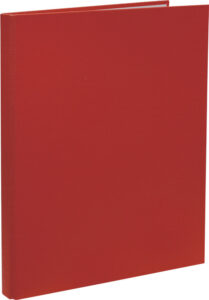 231465-EC Mapa biro karton A4 s papučicom OPTIMA crvena 22481 P25