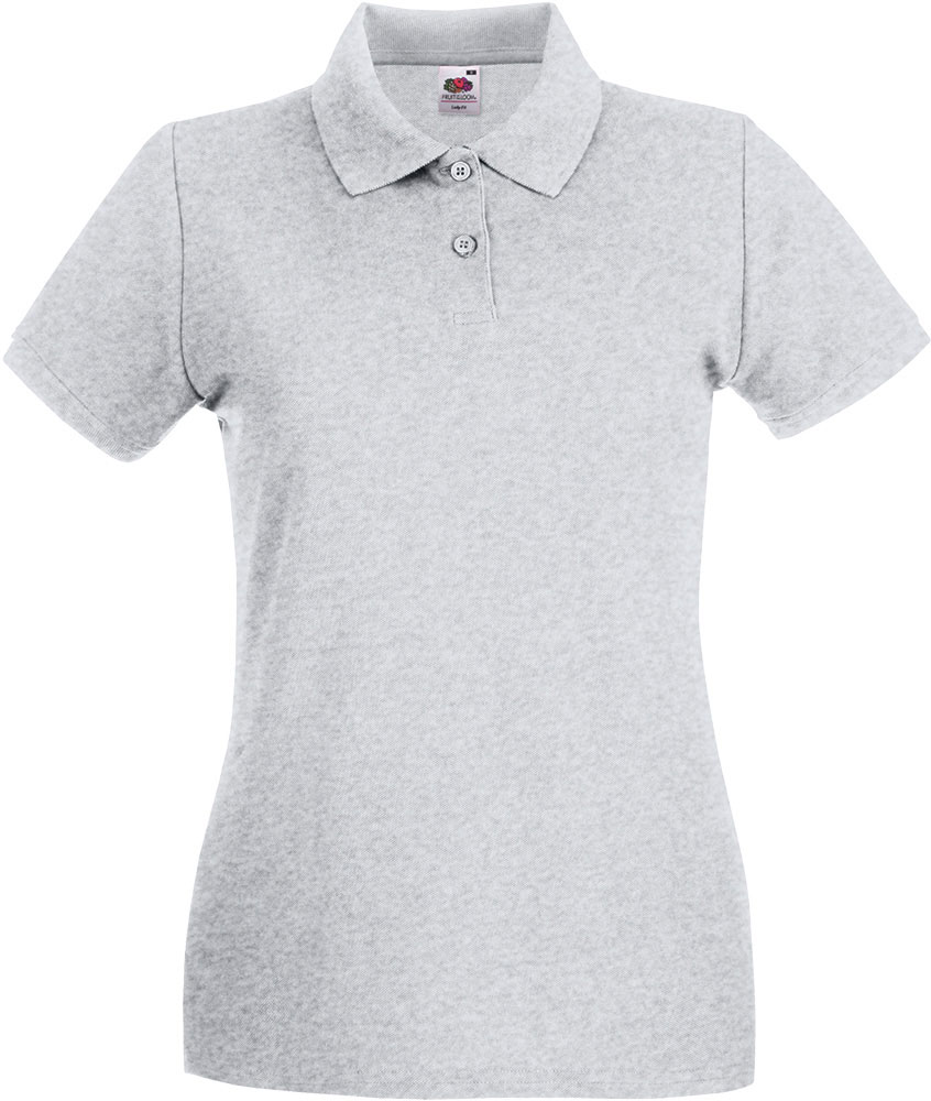 231764-EC Majica FOL Polo ženska Lady-fit Premium KR siva 2XL P36