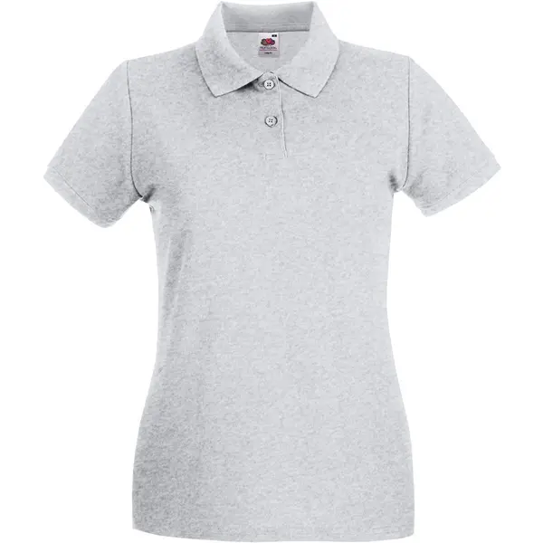 231764-EC Majica FOL Polo ženska Lady-fit Premium KR siva 2XL P36