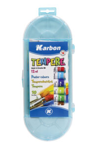 231851-EC Tempera 10/1 12ml KARBON alu tuba plastična kutija P35