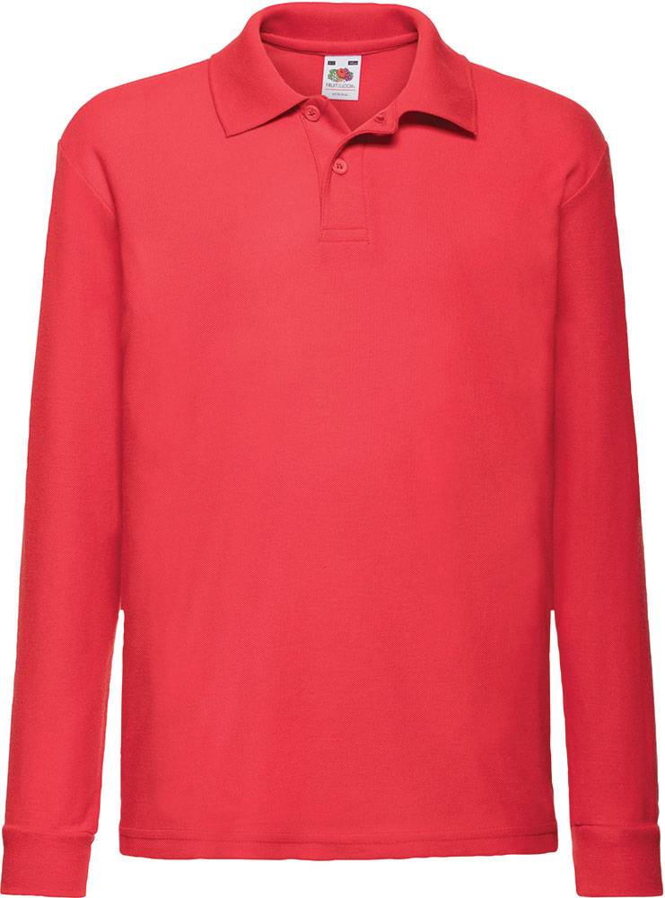 231922-EC Majica FOL dj. Polo 65/35 DR 180g crvena 9/11 P36 NETTO