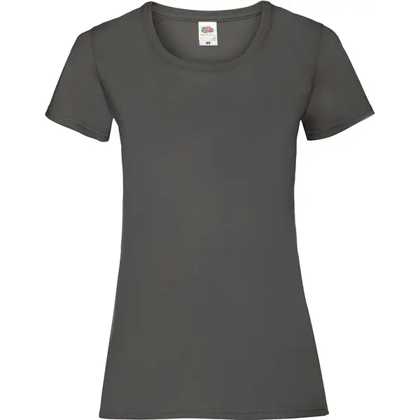 232551-EC Majica FOL T-shirt KR Lady-fit Valeuw. new 165g grafitno siva S P72