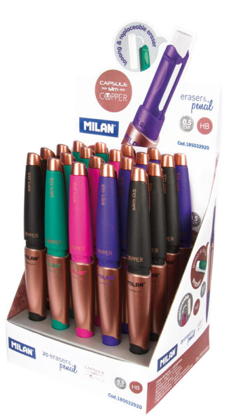 232676-EC Ol.teh. 0,5+gumica MILAN CAPSULE COPPER SLIM P20/360