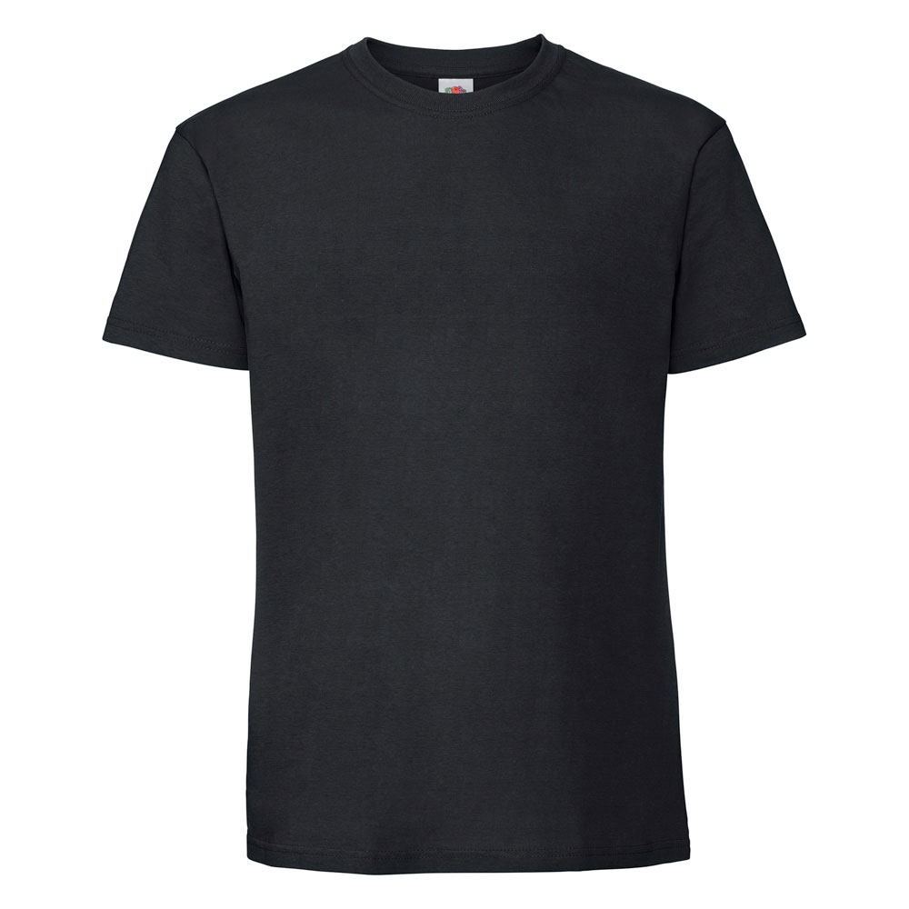 232723-EC Majica FOL T-shirt KR Ringspun Iconic Premium 195g crna 2XL  P72