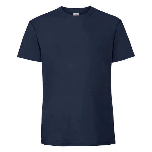 232736-EC Majica FOL T-shirt KR Ringspun Iconic Premium 195g t.plava L  P72