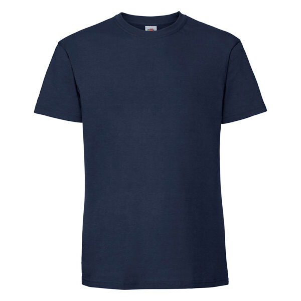 232738-EC Majica FOL T-shirt KR Ringspun Iconic Premium 195g t.plava 2XL P72