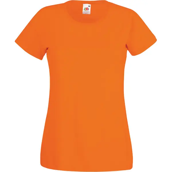 232760-EC Majica FOL T-shirt KR Lady-fit Valeuw. new 165g narančasta XS P72