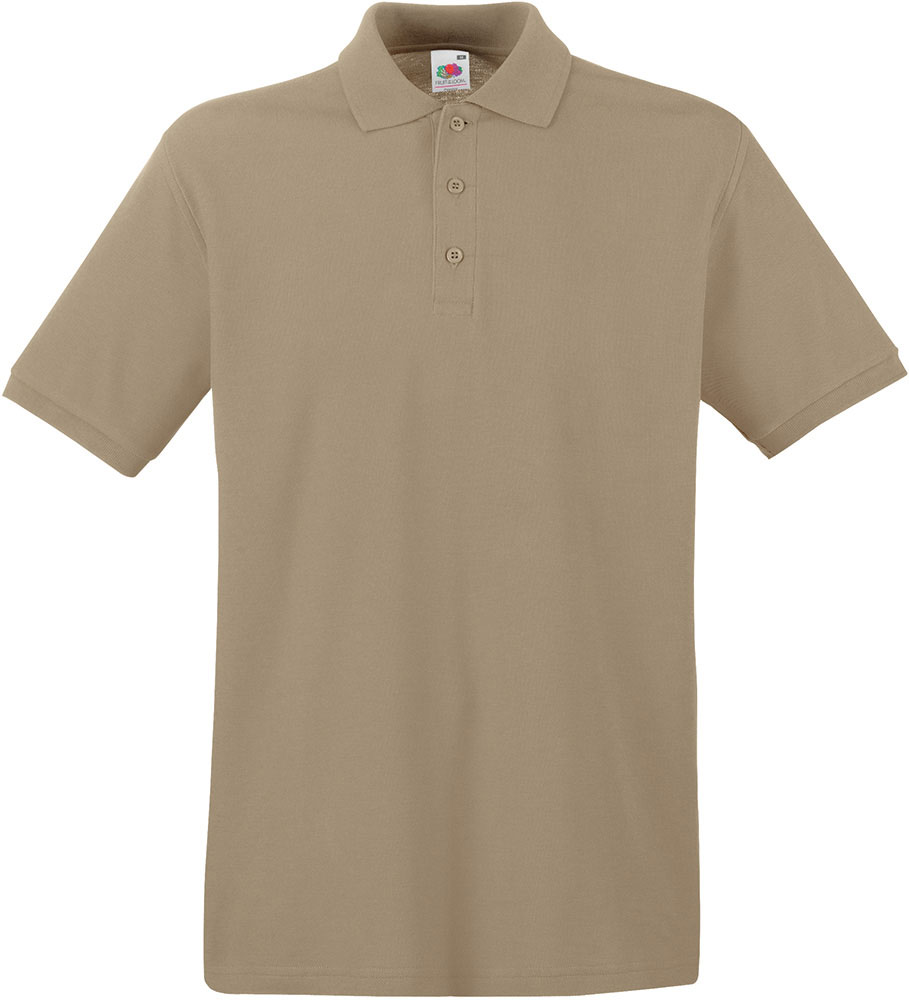232799-EC Majica FOL Polo Premium KR 180g khaki S P36 NETTO