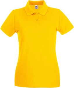232804-EC Majica FOL Polo ženska Lady-fit Premium žuta 2XL P36 NETTO