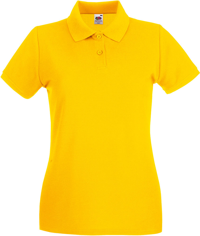 232804-EC Majica FOL Polo ženska Lady-fit Premium žuta 2XL P36 NETTO