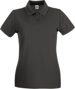 232819-EC Majica FOL Polo ženska Lady-fit Premium KR grafitno siva 2XL P36 NETTO