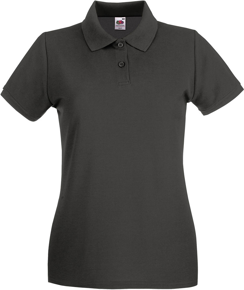 232819-EC Majica FOL Polo ženska Lady-fit Premium KR grafitno siva 2XL P36 NETTO