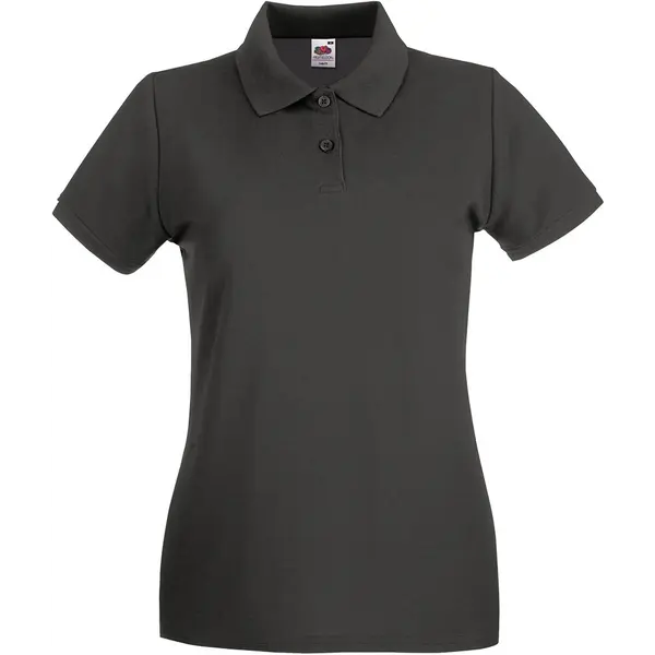 232819-EC Majica FOL Polo ženska Lady-fit Premium KR grafitno siva 2XL P36 NETTO