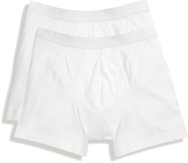 232879-EC Donje rublje FOL BOXER  2-pack muške gaće bijele M NETTO
