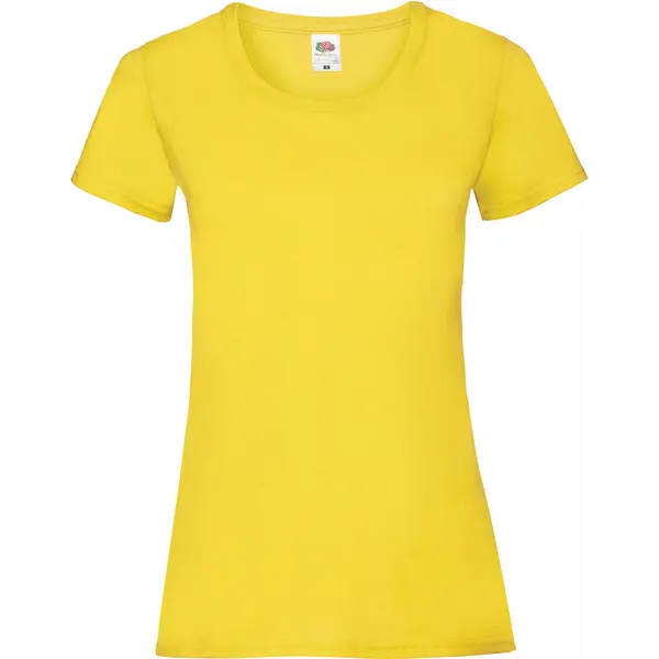 232987-EC Majica FOL T-shirt KR Lady-fit Valeuw. new 165g žuta intenzivna S P72