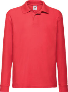 233714-EC Majica FOL dj. Polo 65/35 DR 180g crvena 5/6  P36 NETTO