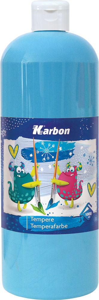 233908-EC Tempera 1000ml boca KARBON sv.plava P12