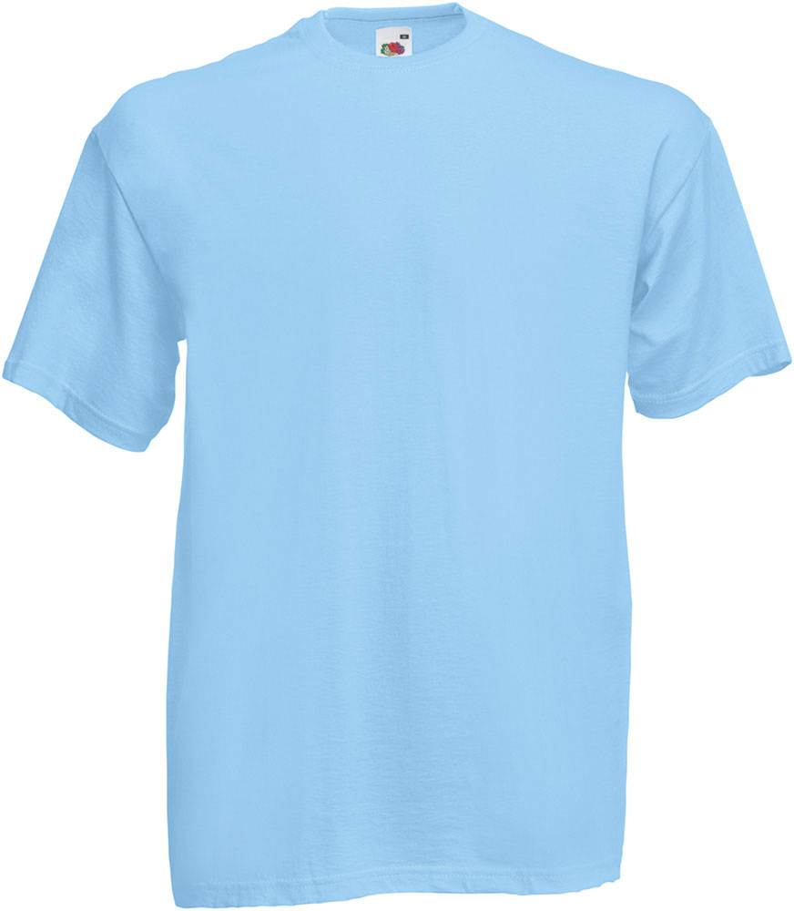 234119-EC Majica FOL T-shirt KR 165g plava Sky blue  3XL P72