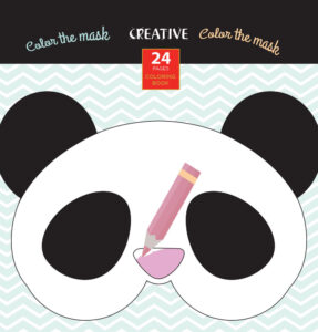 234563-EC Bojanka za djecu Creative COLOR THE MASK 24 str, 21x21 cm 75084 P24