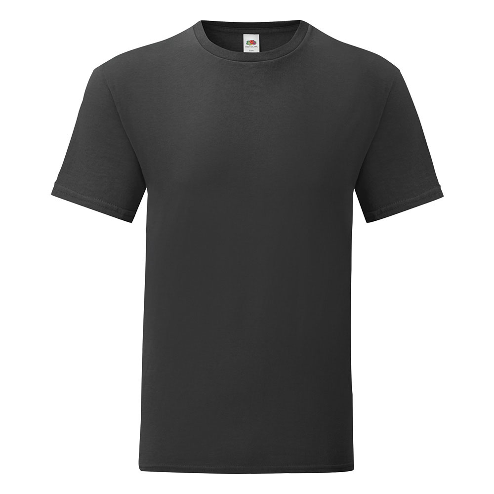 234586-EC Majica FOL T-shirt KR ICONIC Ringspun 150g crna S P72