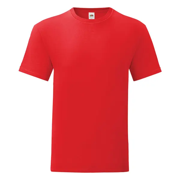 234598-EC Majica FOL T-shirt KR ICONIC Ringspun 150g crvena M P72