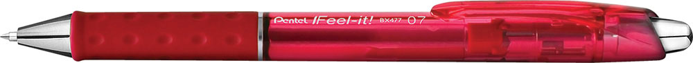 234898-EC Ol.kem.PENTEL Feel it! BX477-B 0,7 crvena P12/1152