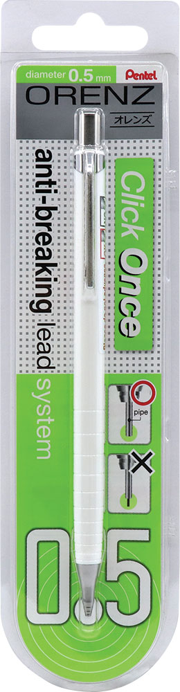 234915-EC Ol.teh. 0,5 PENTEL Orenz XPP505-W bijela bls P10
