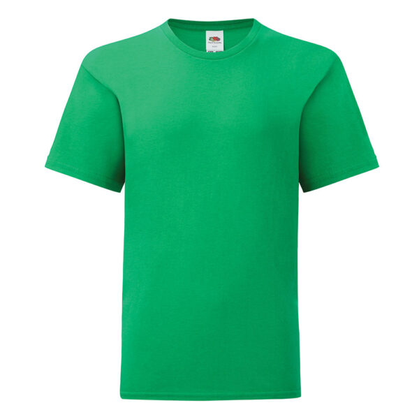 235154-EC Majica FOL dj. ICONIC Ringspun T KR 150g zelena kelly g. 3/4 P72 NETTO