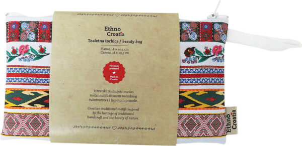 235195-EC Toaletna torbica Ethno Croatia bijela P50