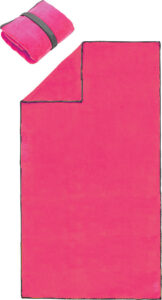 235237-EC Ručnik Active mikrofibra L 70 x 140 cm fuksija rozi 1/50