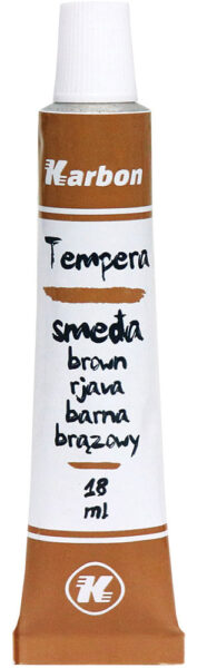 235247-EC Tempera 10/1 18ml KARBON SMEĐA alu tuba kartonska kutija P10/280