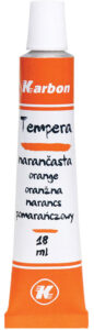 235249-EC Tempera 10/1 18ml KARBON NARANČASTA alu tuba kartonska kutija P10/280